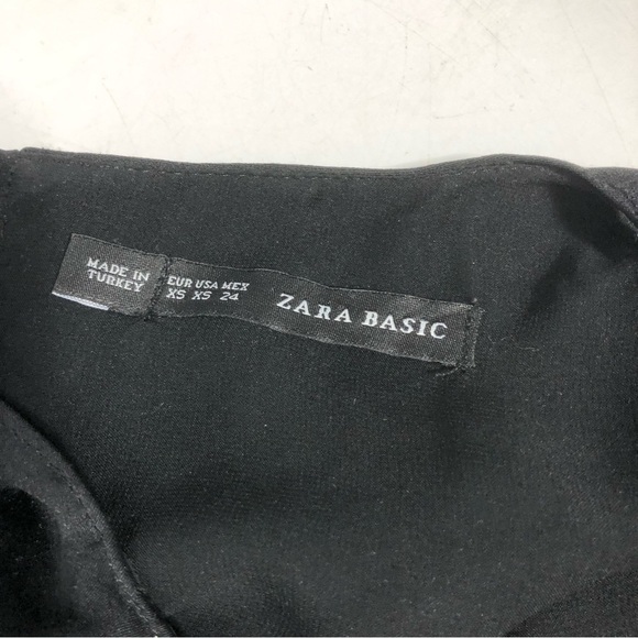 ZARA Sleeveless Double Layer Satin Blouse, size XS - Picture 7 of 9